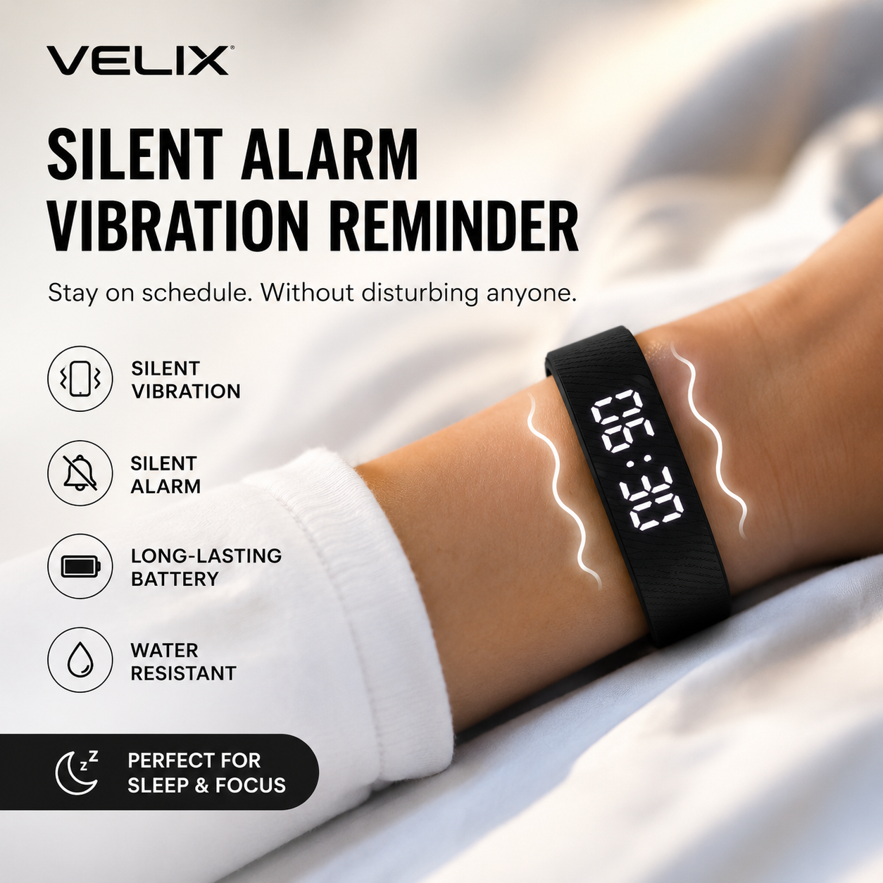 VELIX Alarm Wristband
